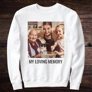 Camiseta Branco Preto Personalizado Gata Mãe Família Foto d