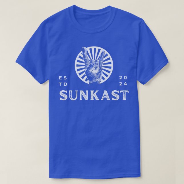 Camiseta Branco SunKast (Frente do Design)