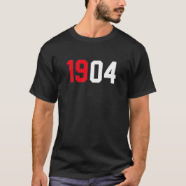 Camiseta Branco Vermelho Benfica 1904