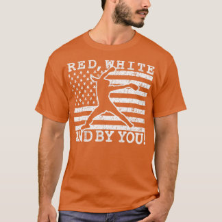 Camiseta Branco Vermelho e por você Passe Pão-Pinto Pano Pa