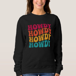 Camiseta Branco Vintage Howdy Rodeo Ocidental País Sulista