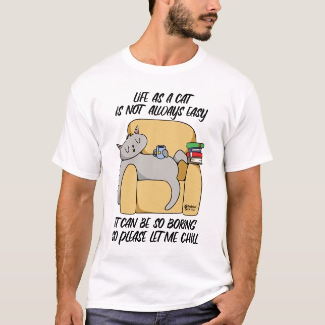 Camiseta Brancos de Gato Refrigerado (Frente)