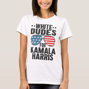Camiseta Brancos Para Kamala Harris Sungles Usa