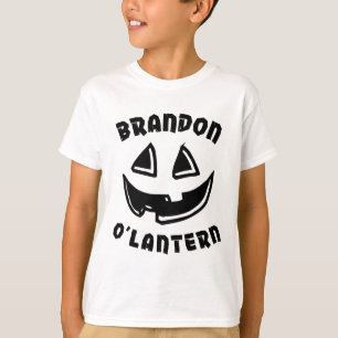 Camiseta Brandon O'lantern Halloween Pumpkin C personalizad