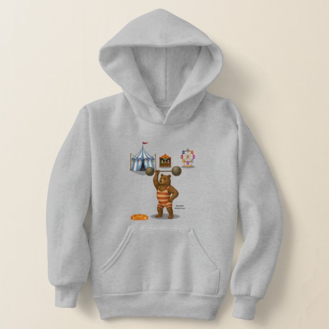 Camiseta Brandon, urso forte do circo (Postura )