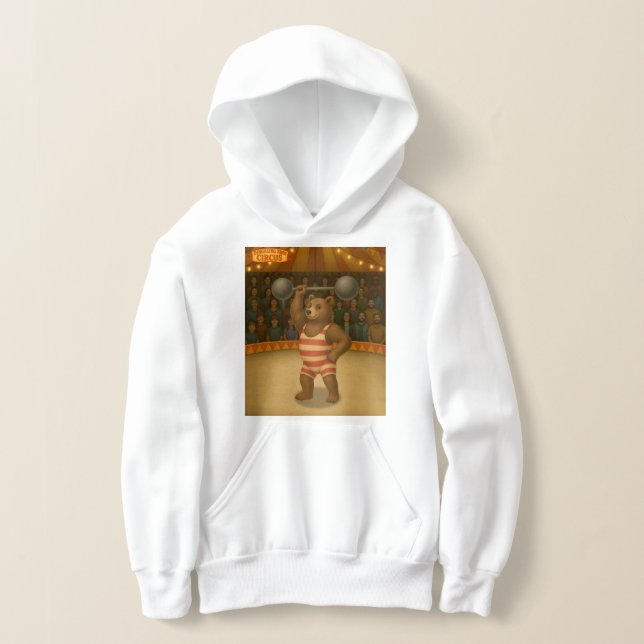 Camiseta Brandon, urso forte do circo (Postura )