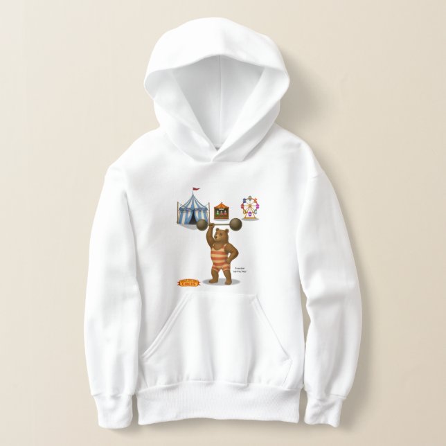 Camiseta Brandon, urso forte do circo (Postura )