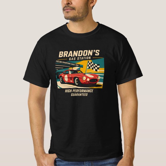 camiseta Brandon's Gas Station (Frente)