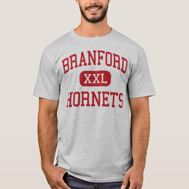 Camiseta Branford - zangões - alto - Branford Connecticut (Frente)