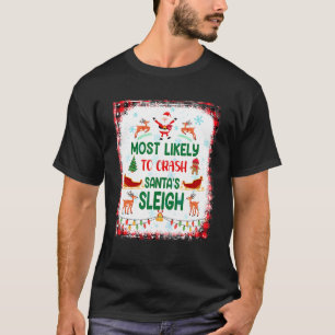 Camiseta Branqueado mais propenso a Sleigh Chris de Papais