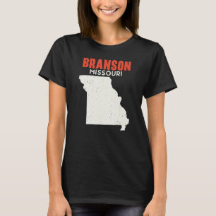 Camiseta Branson Missouri EUA State America Viagem Missouri