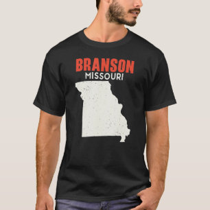 Camiseta Branson Missouri EUA State America Viagem Missouri