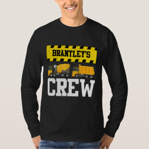 Camiseta Brantley Construction Crew Custom Dumcaminhão Dump