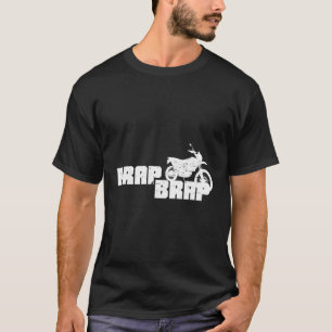Camiseta Brap Brap Funny Dirtbike Motorcycle Racing Long Sl