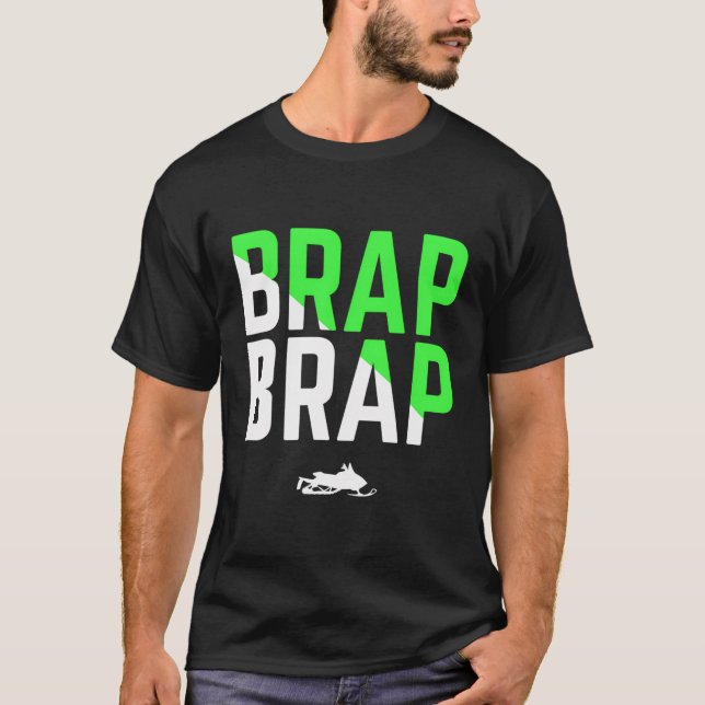 Camiseta Brap Snowmobile Hooded Edition (Frente)