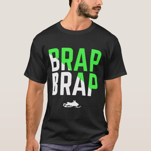 Camiseta Brap Snowmobile Hooded Edition (Frente)