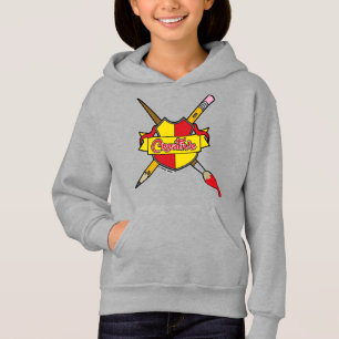 Camiseta Brasão Criativo de Armas Gráficos Malucos
