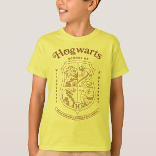 Camiseta Brasão da Escola de Magia e Bruxaria HOGWARTS™