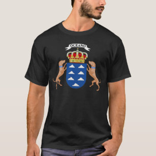 Camiseta Brasão das Ilhas Canárias (espanha)