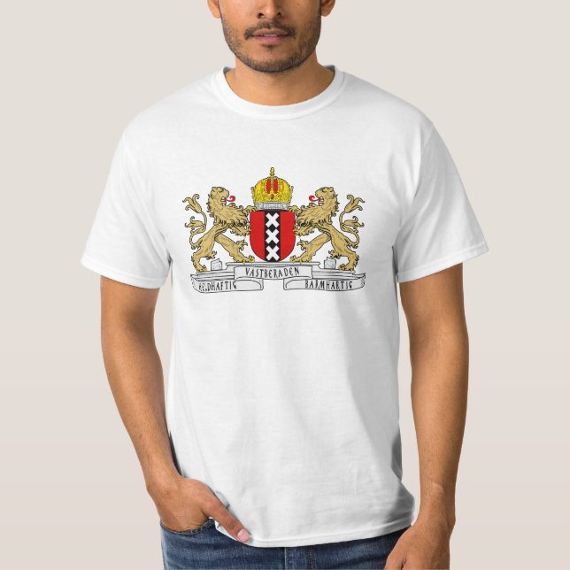 Camiseta Brasão de Amsterdão (Frente)