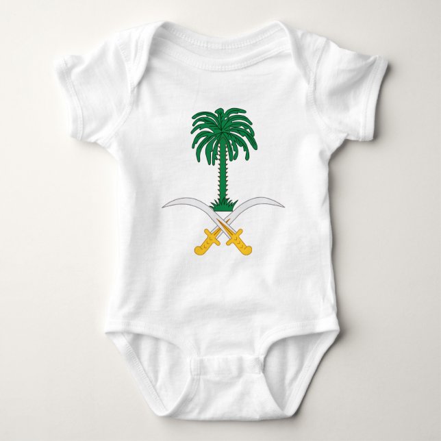 Camiseta Brasão de Arábia Saudita (Frente)