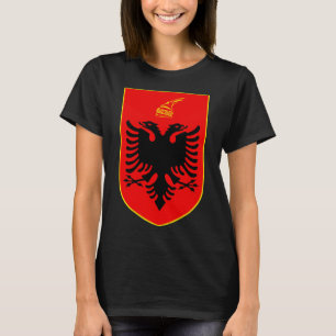 Camiseta Brasão de armas da Albânia