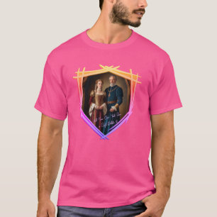 Camiseta Brasão de Armas da Família Cavalheiro Presente Med