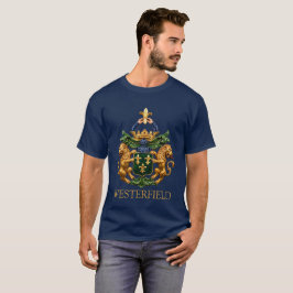 Camiseta Brasão de Armas da Família Holandesa Westerfield.