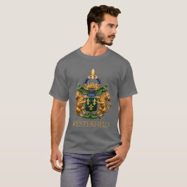 Camiseta Brasão de Armas da Família Holandesa Westerfield.