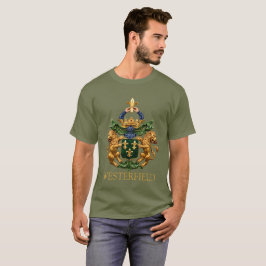 Camiseta Brasão de Armas da Família Holandesa Westerfield.