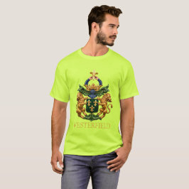 Camiseta Brasão de Armas da Família Holandesa Westerfield.