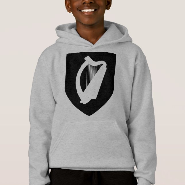 Camiseta Brasão de armas da Irlanda  (Frente)