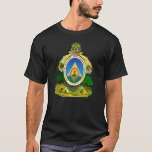 Camiseta Brasão de armas de Honduras