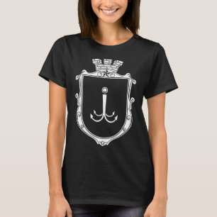 Camiseta Brasão de Armas de Odesa Odessa Ucrânia Bandeira U