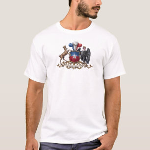 Camiseta Brasão de armas do Chile símbolo emblema bandeira