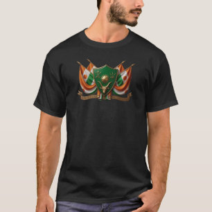 Camiseta brasão de armas símbolo emblema bandeira do país N