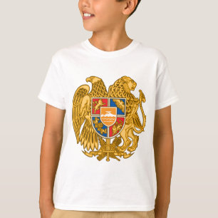 Camiseta Brasão de Arménia - emblema arménio
