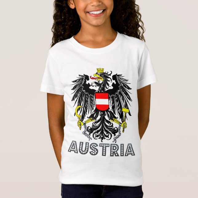 Camiseta Brasão de Áustria (Frente)