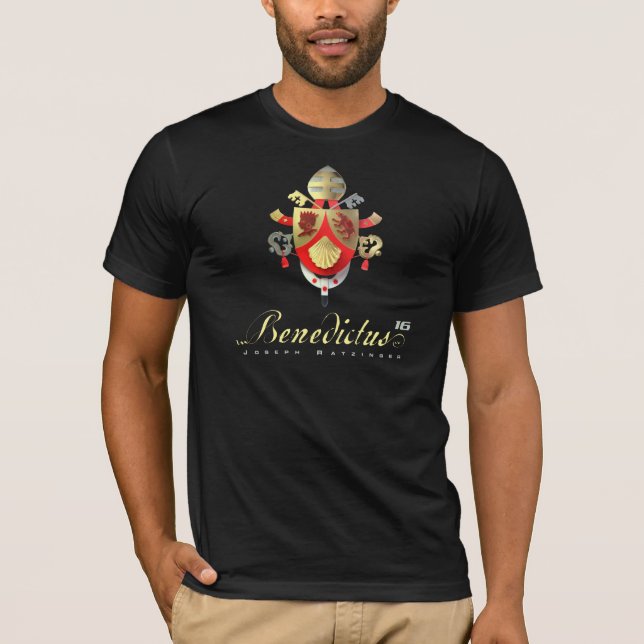 Camiseta Brasão de Benedict XVI (Frente)