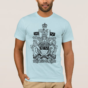 Camiseta Brasão de Canadá - crista de Canadá