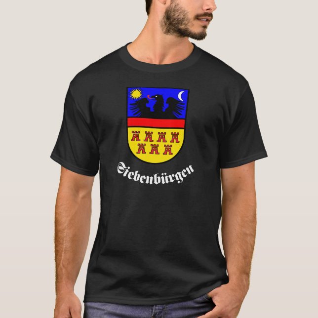 Camiseta brasão de fiador de sete (Frente)