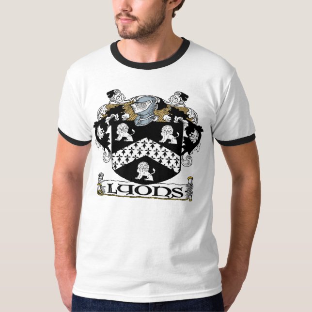 Camiseta Brasão de Lyons (Frente)