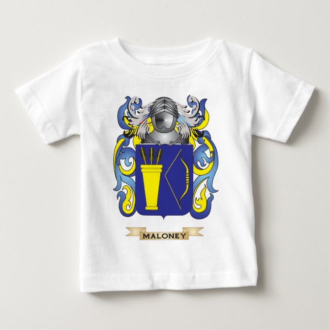 Camiseta Brasão de Maloney (crista da família) (Frente)