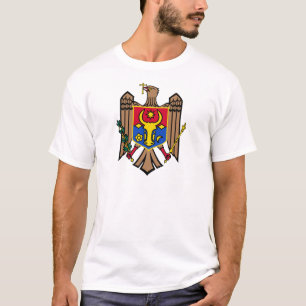 Camiseta Brasão de Moldova
