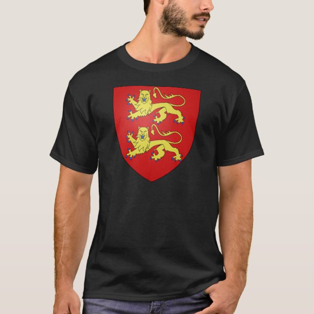 Camiseta Brasão de Normandy (France) (Frente)