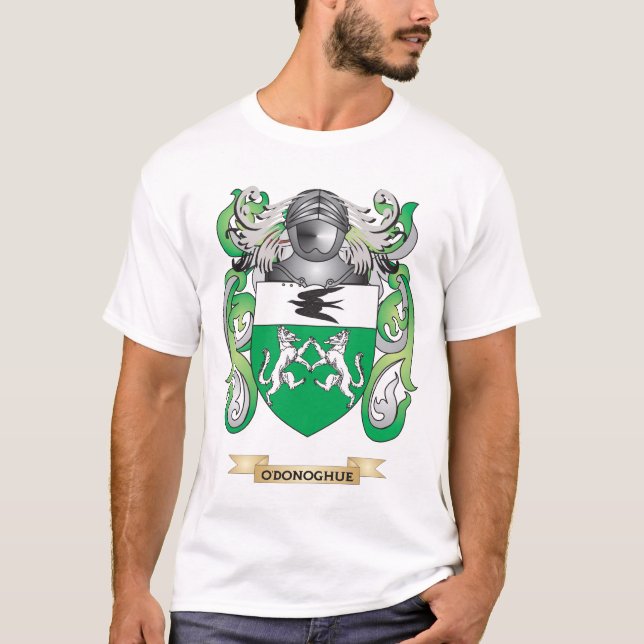 Camiseta Brasão de O'Donoghue (crista da família) (Frente)