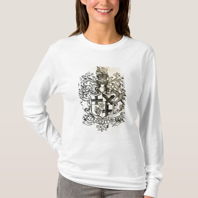 Camiseta Brasão de Oliver Cromwell (Frente)