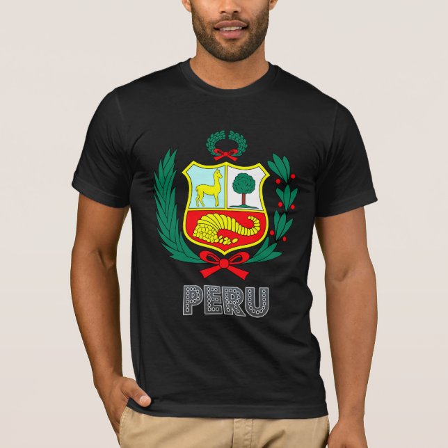 Camiseta Brasão de Peru (Frente)