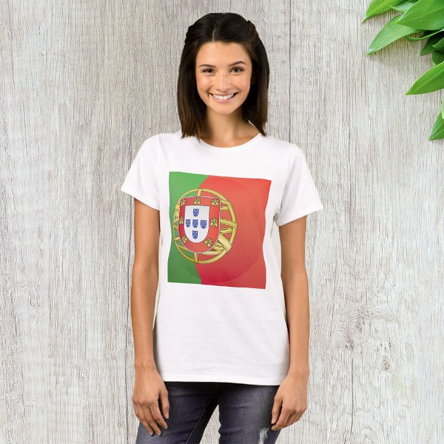 Camiseta Brasão de Portugal (Criador carregado)