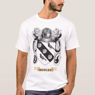 Camiseta Brasão de Rowley (crista da família)